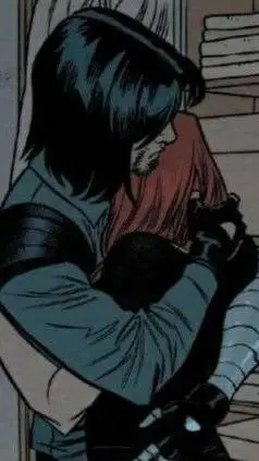 ai character: Winterwidow  background