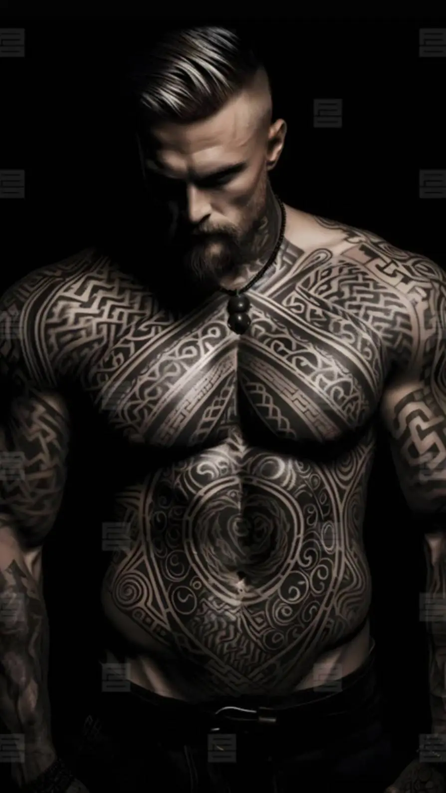 ai character: Trey background