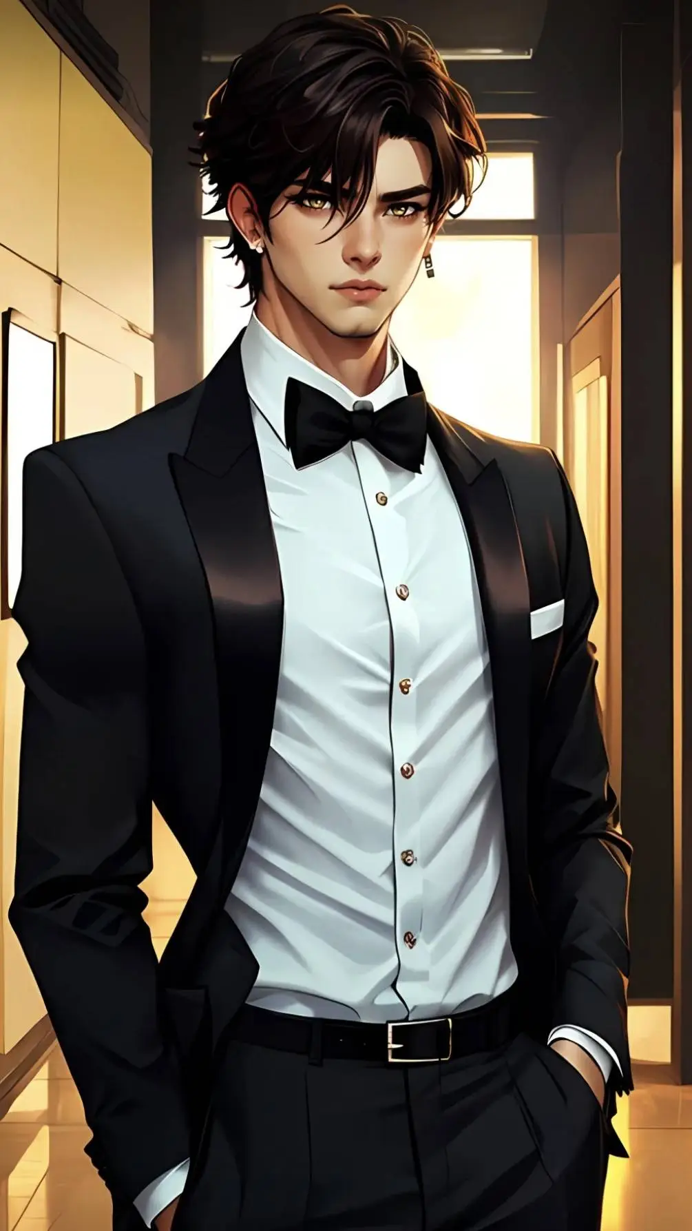 ai character: Death  background