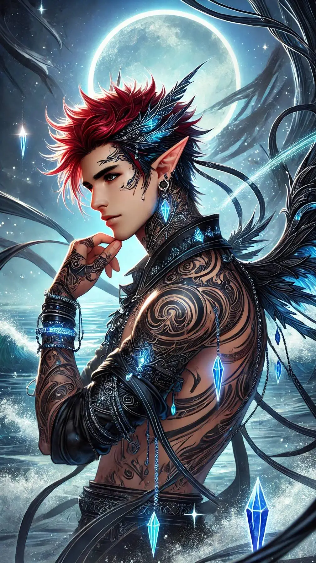 ai character: Azariel background