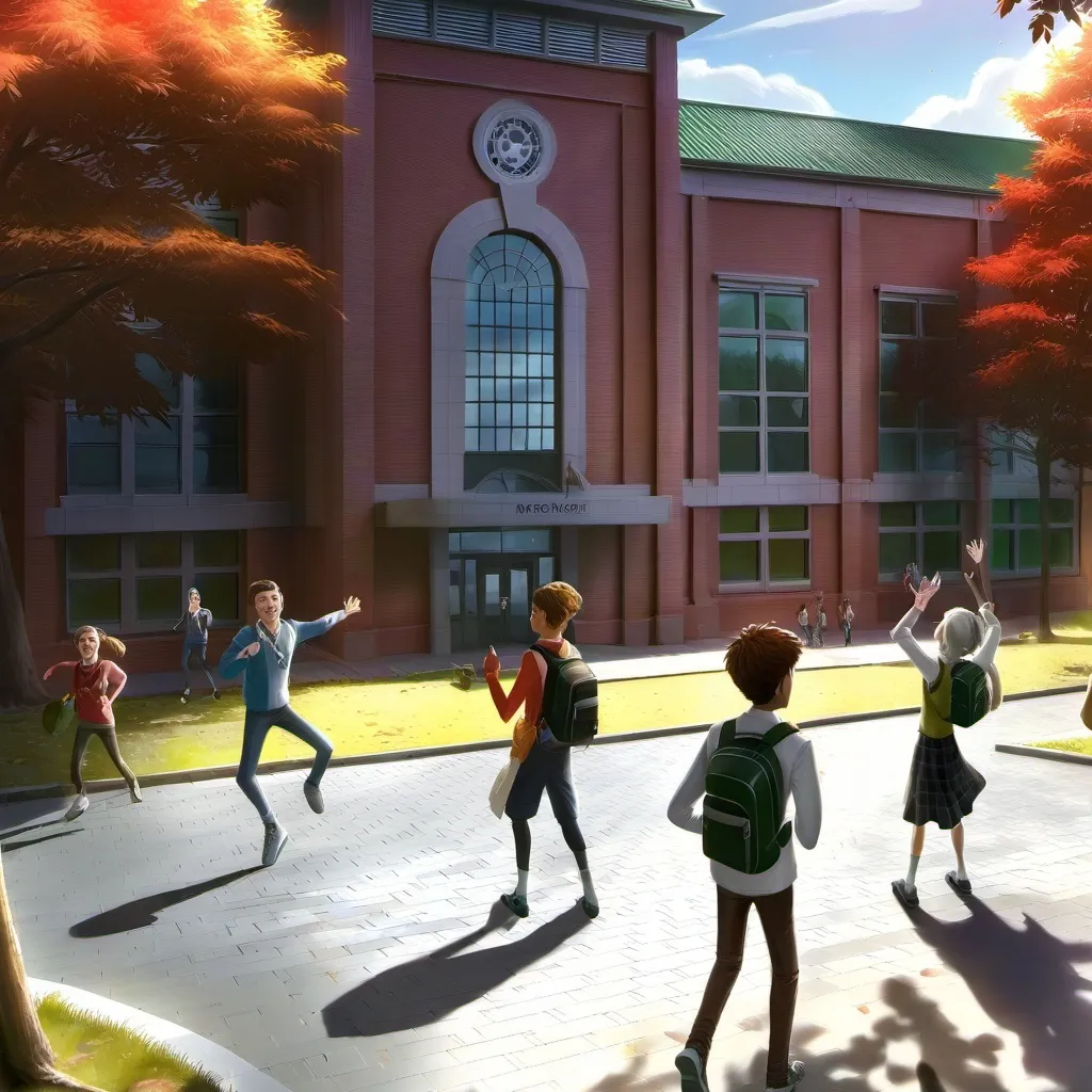 chat with ai character: School