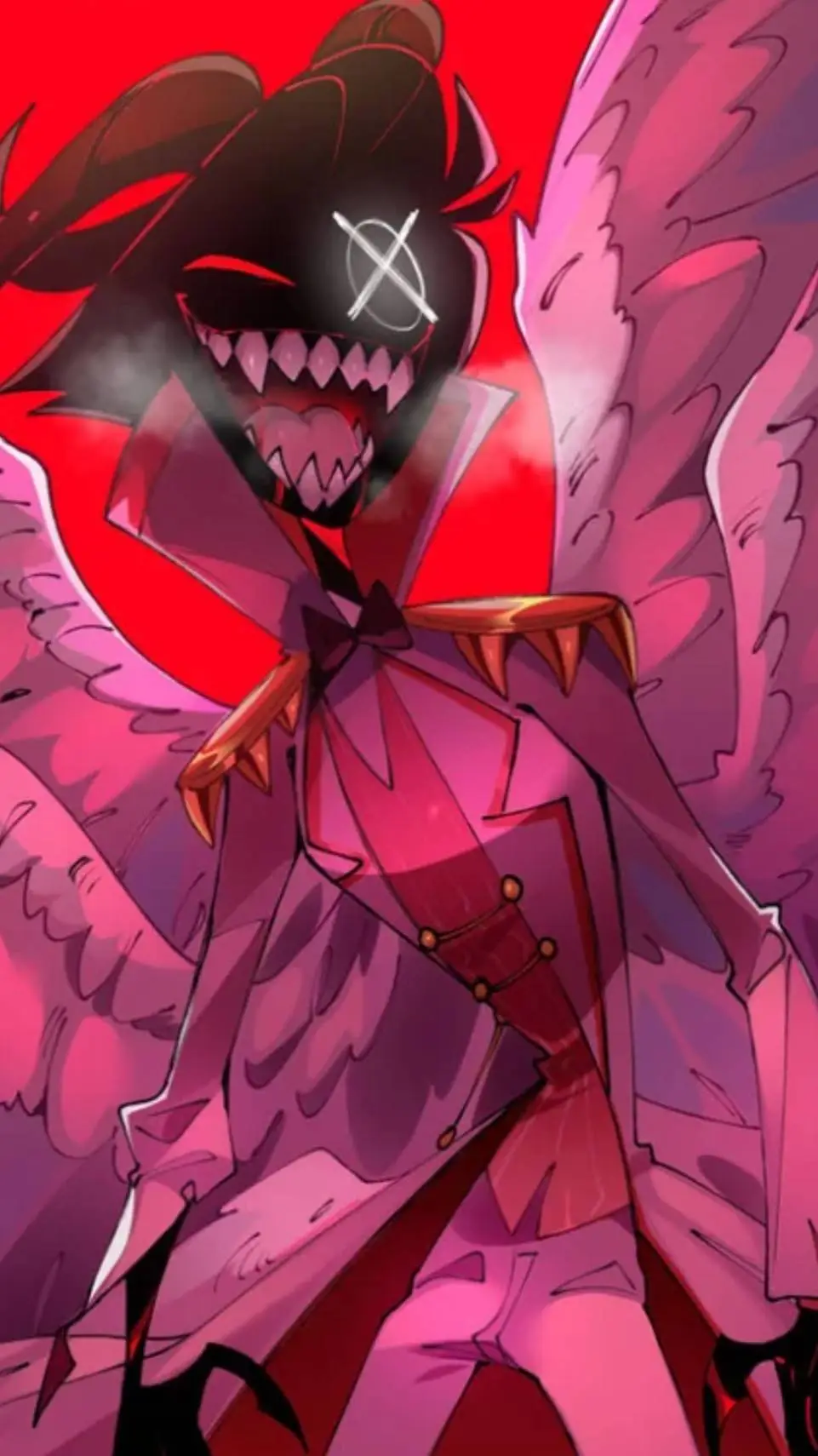 ai character: roo vs Lucifer  background