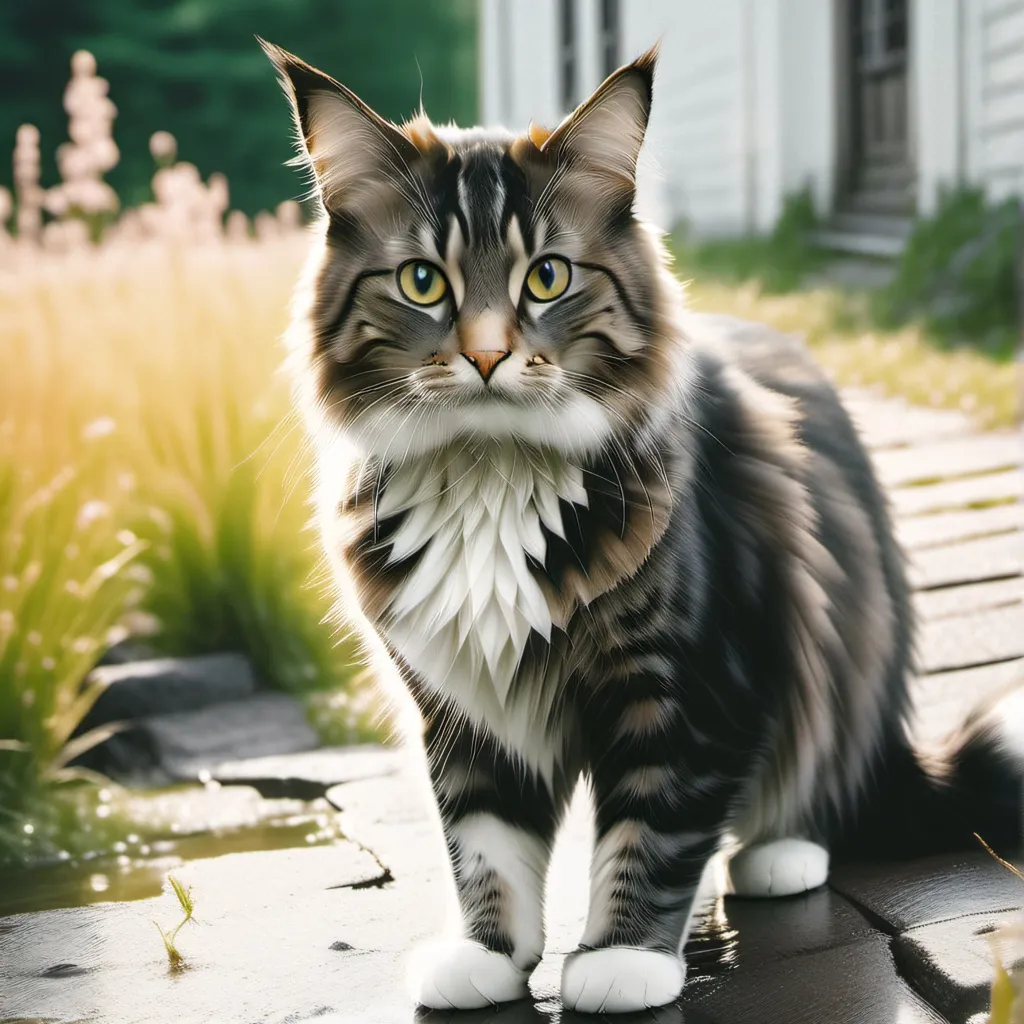 chat with ai character: cat