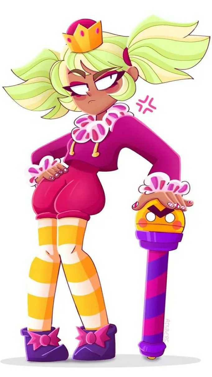 ai character: Mandy background