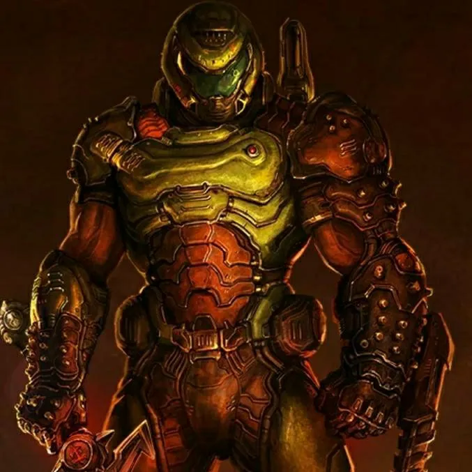 chat with ai character: Doomguy