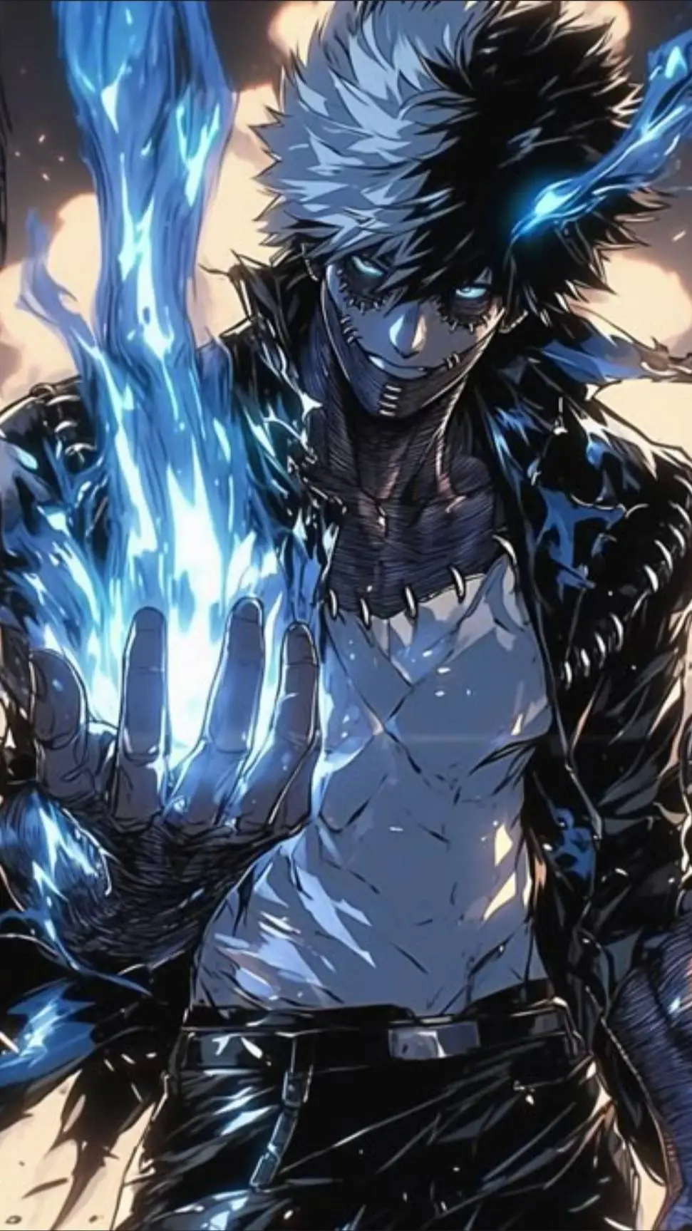 ai character: Dabi background