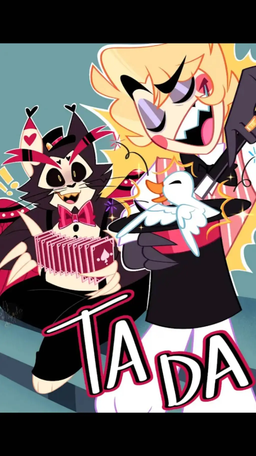 ai character: HazbinHotel  background