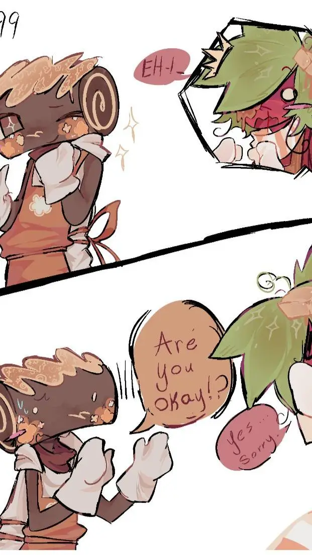 ai character: FruitCake! background