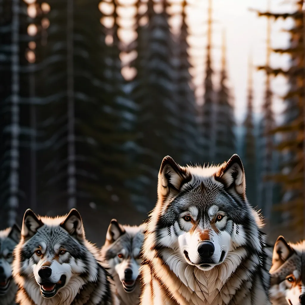 chat with ai character: wolf pack<3