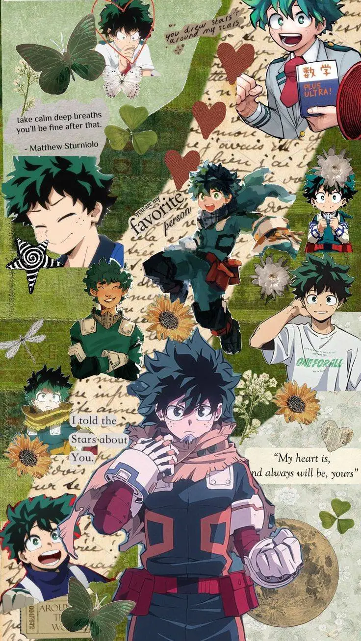 ai character: Deku's Birthday background