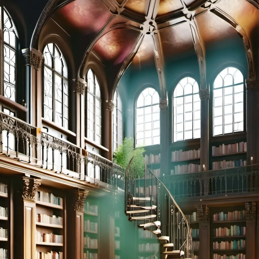 chat with ai character: library of wisdom 