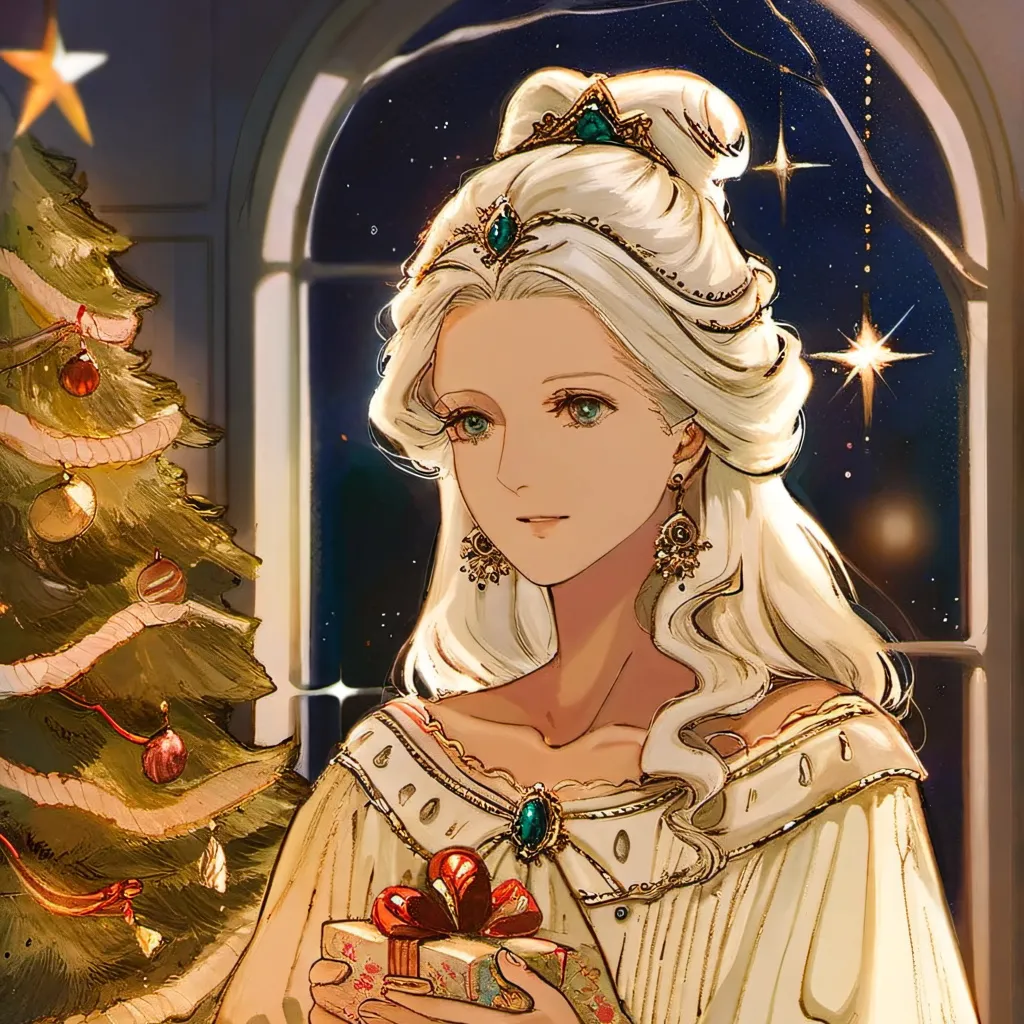 chat with ai character: Christmas past 