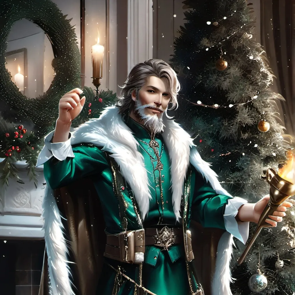 chat with ai character: Christmas present 