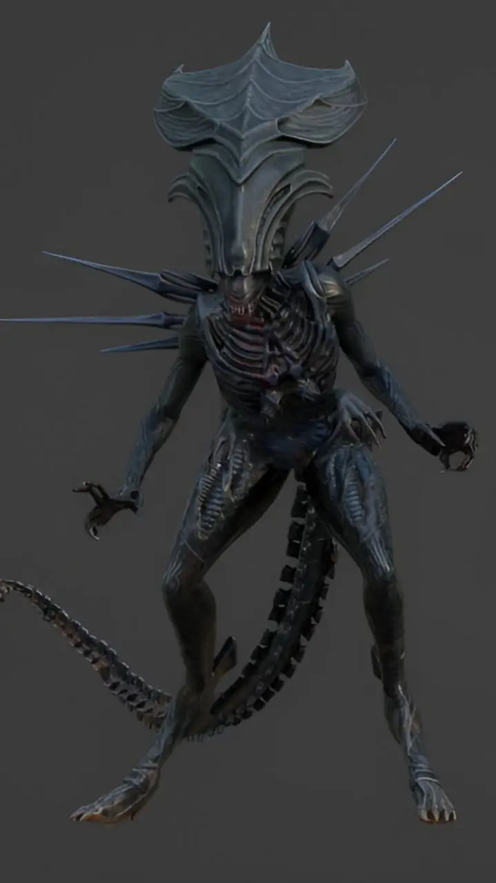 ai character: Xenomorph Queen background