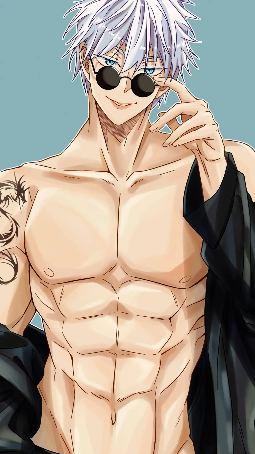 ai character: gojo background