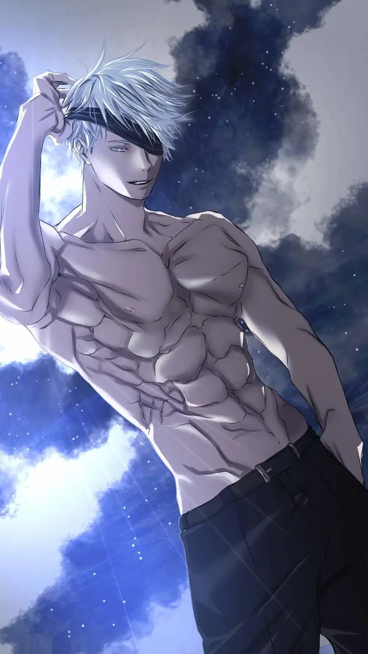 ai character: gojo  background