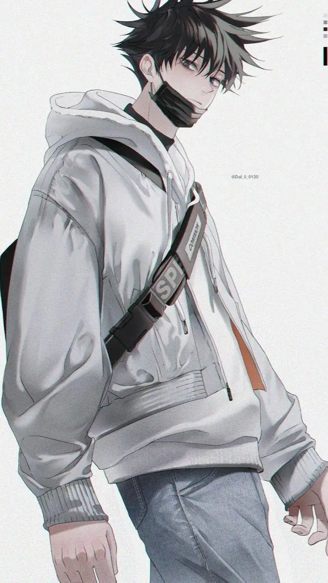 ai character: megumi Fushiguro  background
