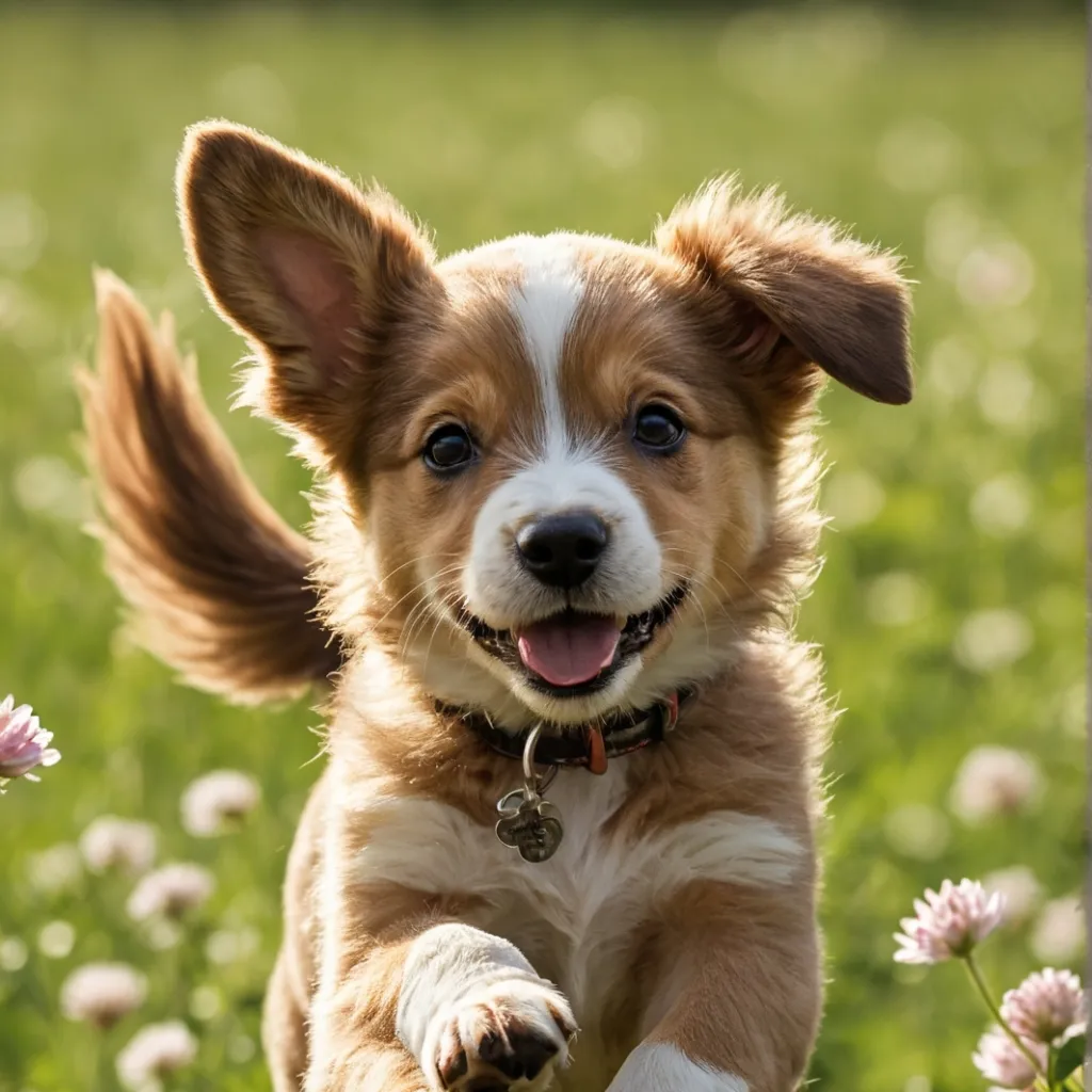 chat with ai character: cute puppy
