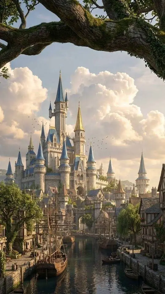 ai character: Divided Crown background