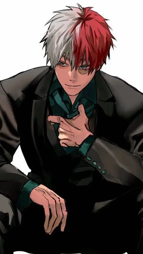 ai character: 🧊Shoto Todoroki🔥 background