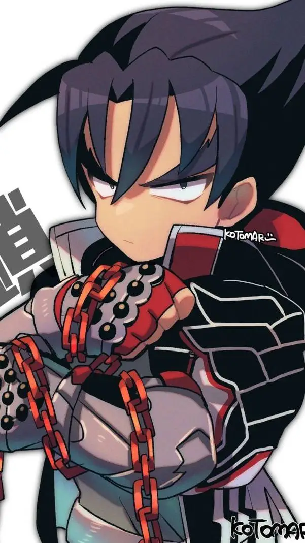 ai character: Jin Kazama background