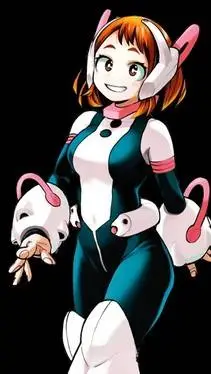 ai character: Uraraka Ochaco background