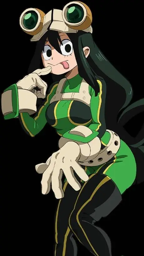 ai character: Froppy (Tsuyu) background