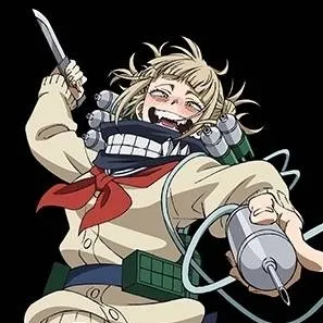 chat with ai character: Himiko Toga