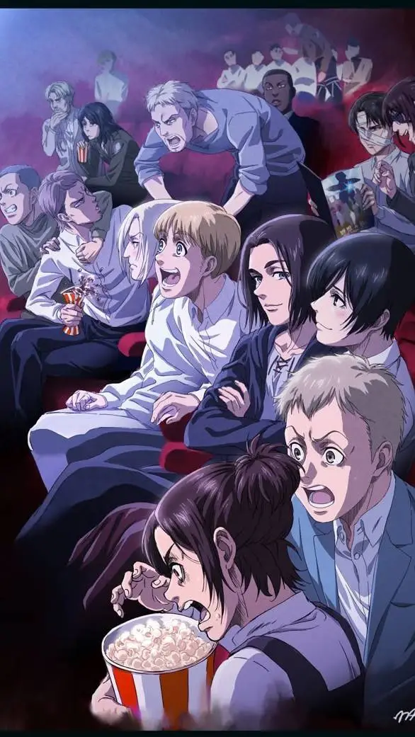 ai character: AoT Sleepover #5 background