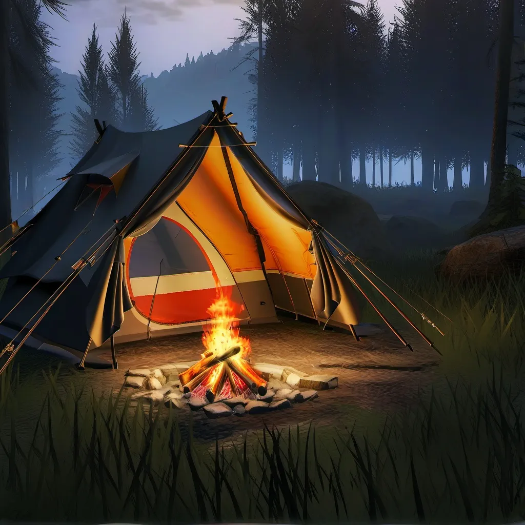 chat with ai character: STK Camping🏕 !! 