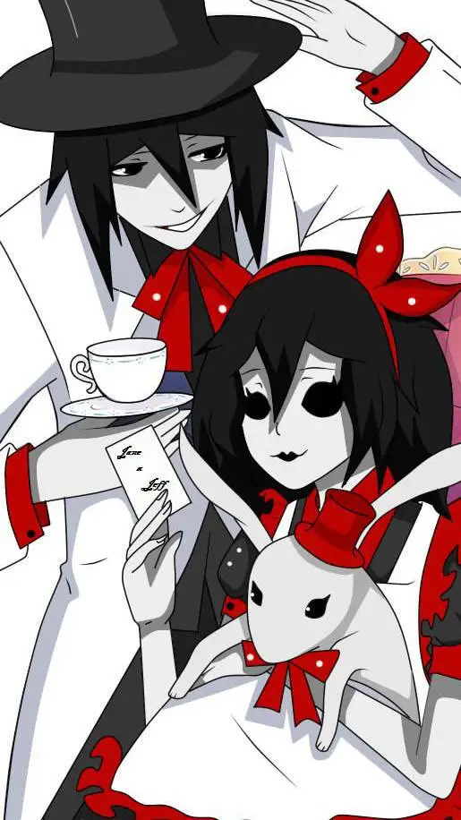 ai character: Jeff the Killer🌷 background