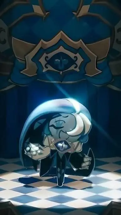 ai character: Shadow Milk Cookie background