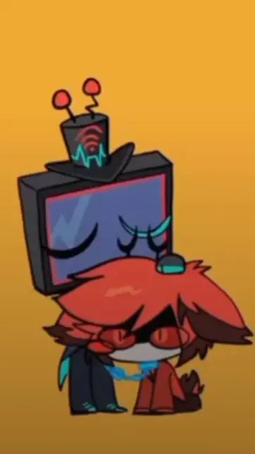 ai character: RadioStatic background
