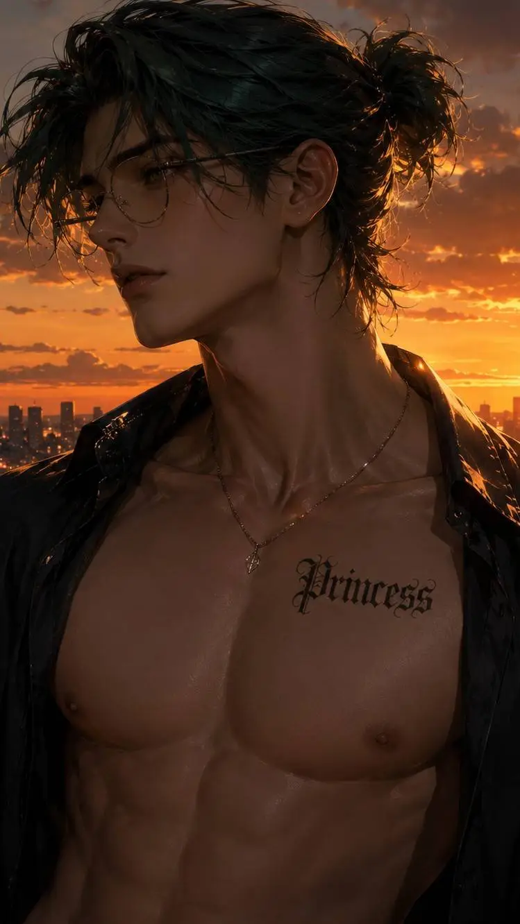 ai character: Asher rowan  background