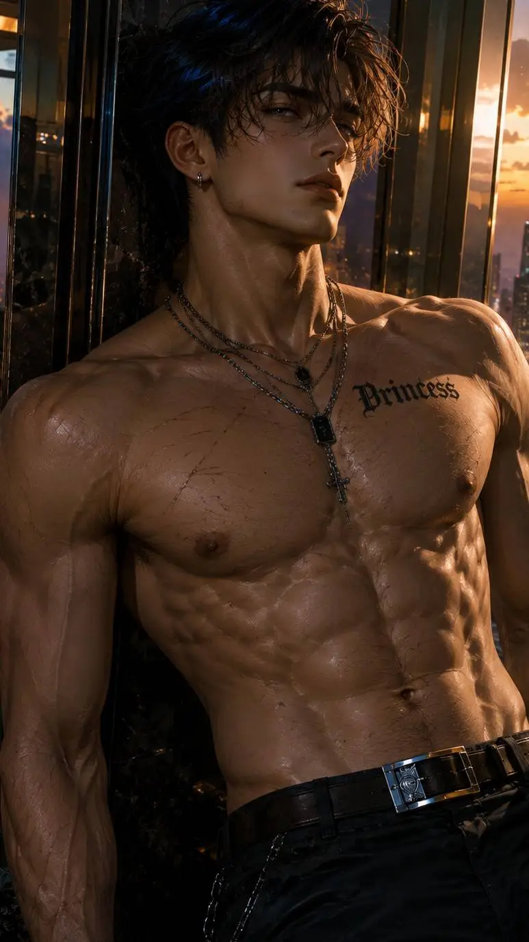 ai character: Landon pierce background