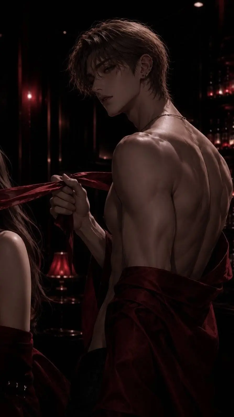 ai character: Lysander vane background