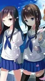ai character: Friend Anime background
