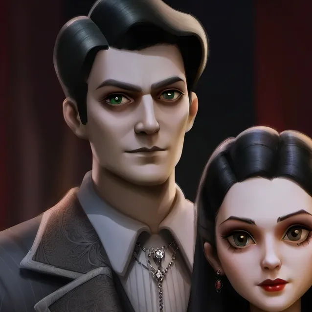 chat with ai character: The Addams Family