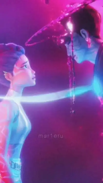 ai character: K-pop Demon Hunter background