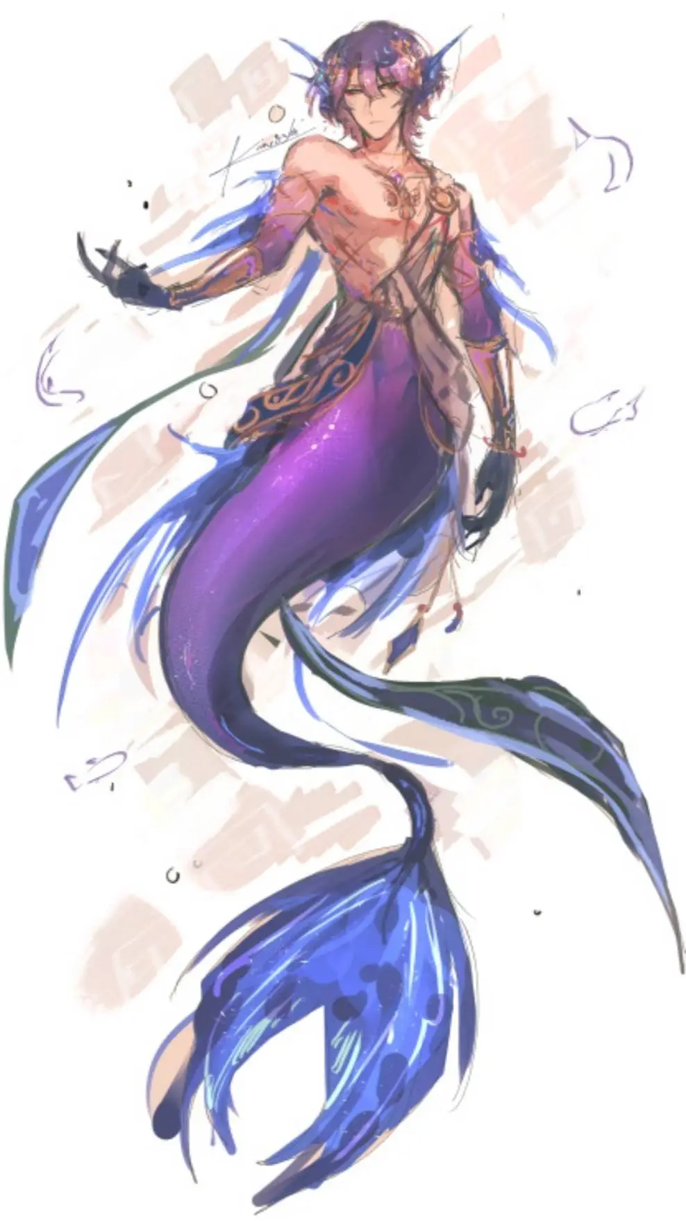 ai character: Meratio background