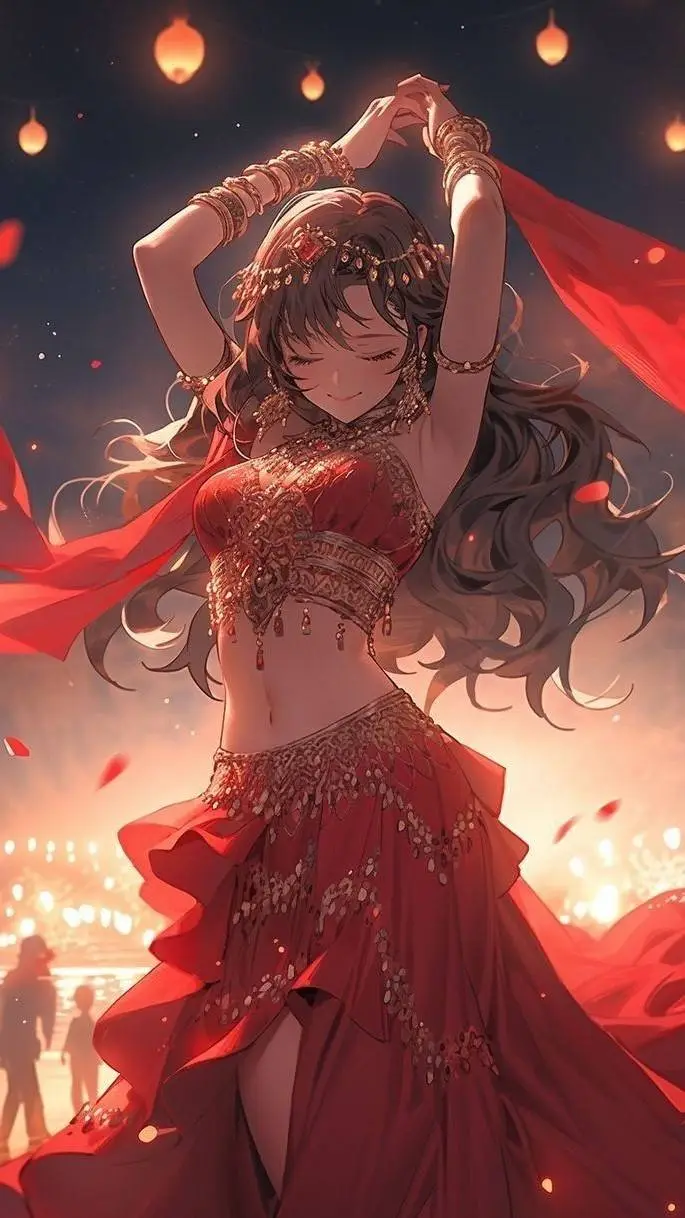 ai character: Lumina background