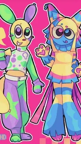 ai character: Yatta & looey!  background