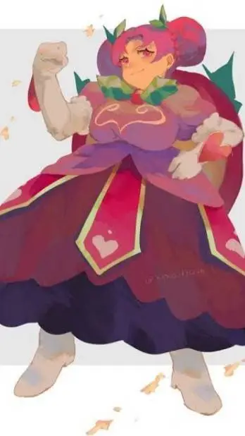 ai character: Hollyberry cookie~ background