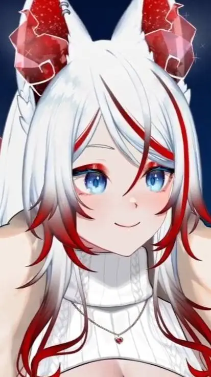 ai character: Sinder: Candy Cane background