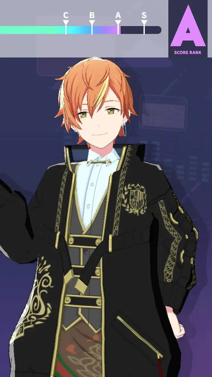 ai character: colorfull stage! background
