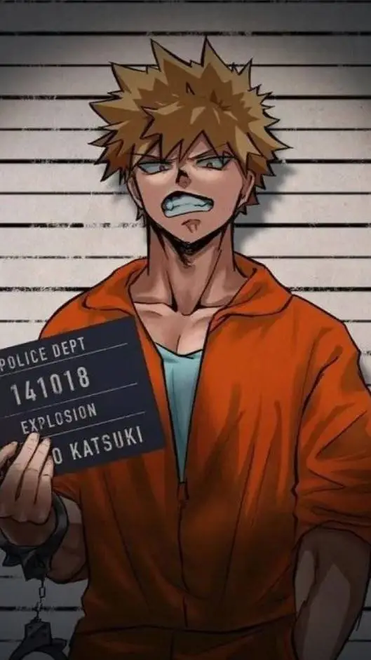 ai character: Katsuki bakugo background