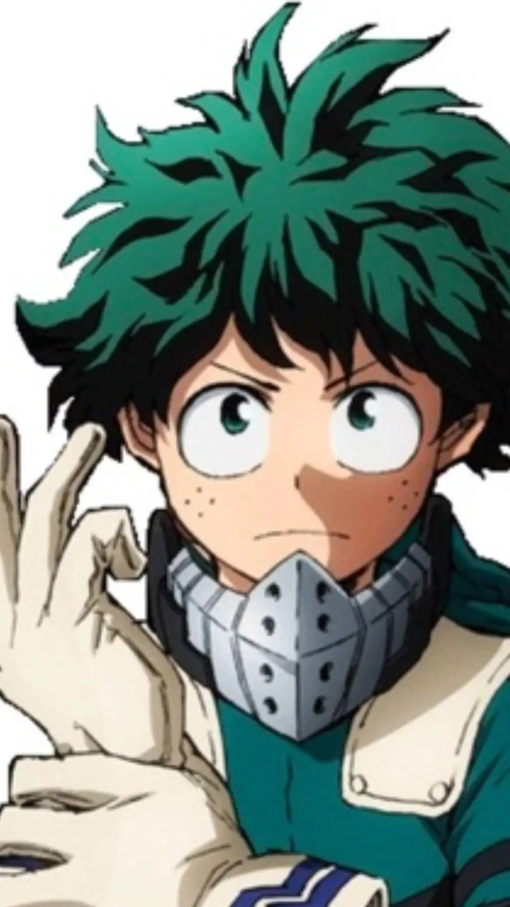 ai character: deku  background