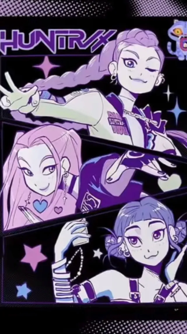 ai character: Huntrix! background
