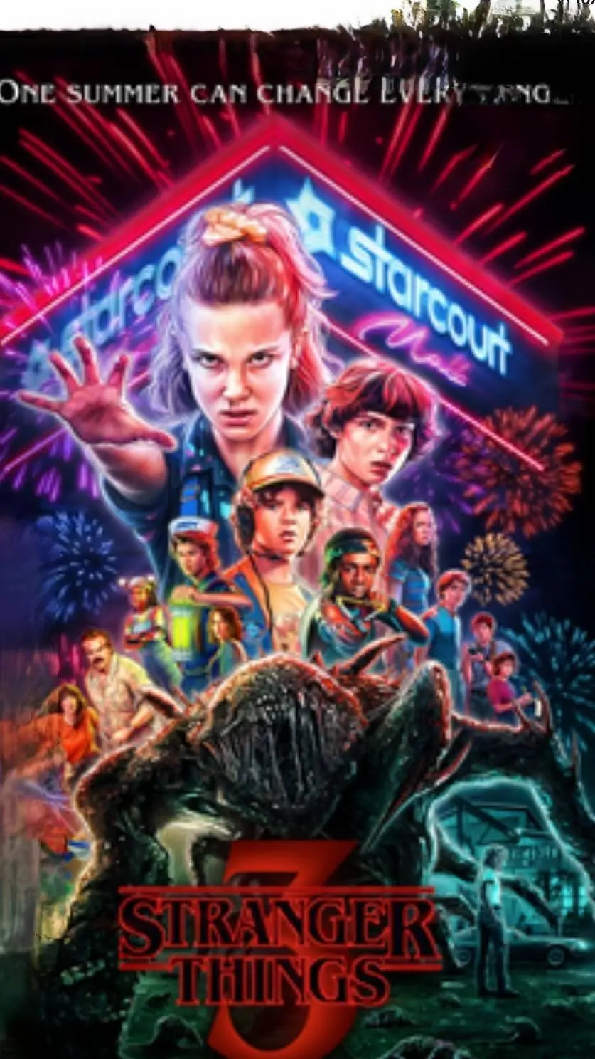 ai character: Stranger things  background