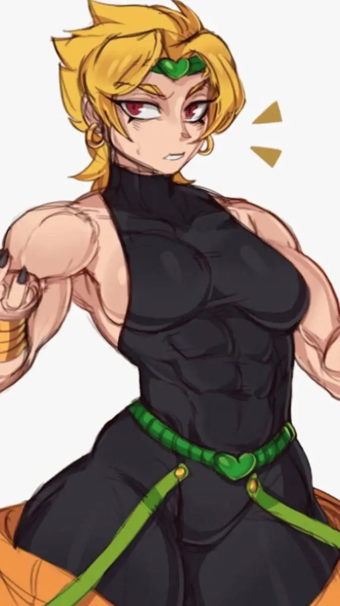 ai character: female Dio  background